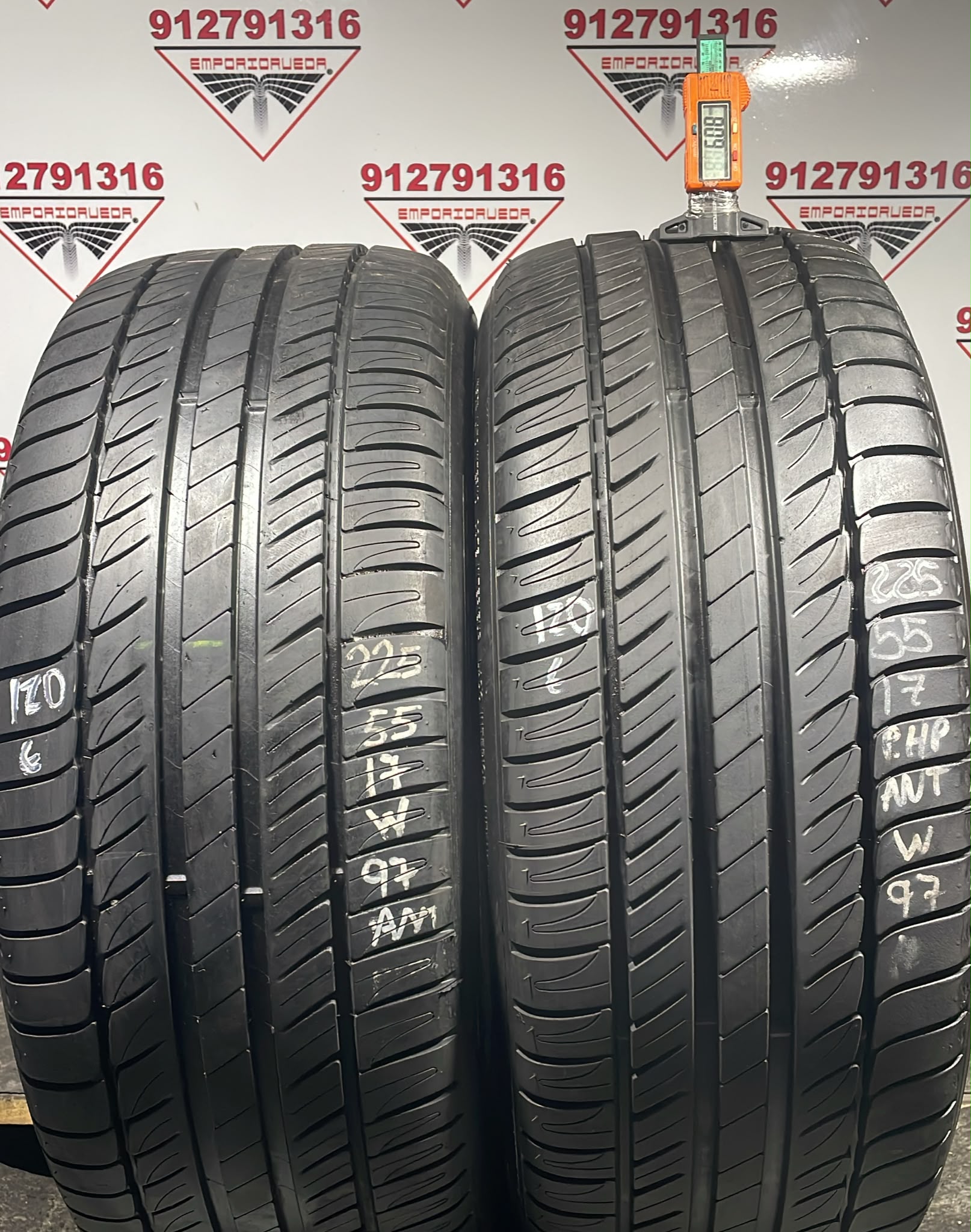 MICHELIN PRIMACY HP USADO  225/55 R17 97 W